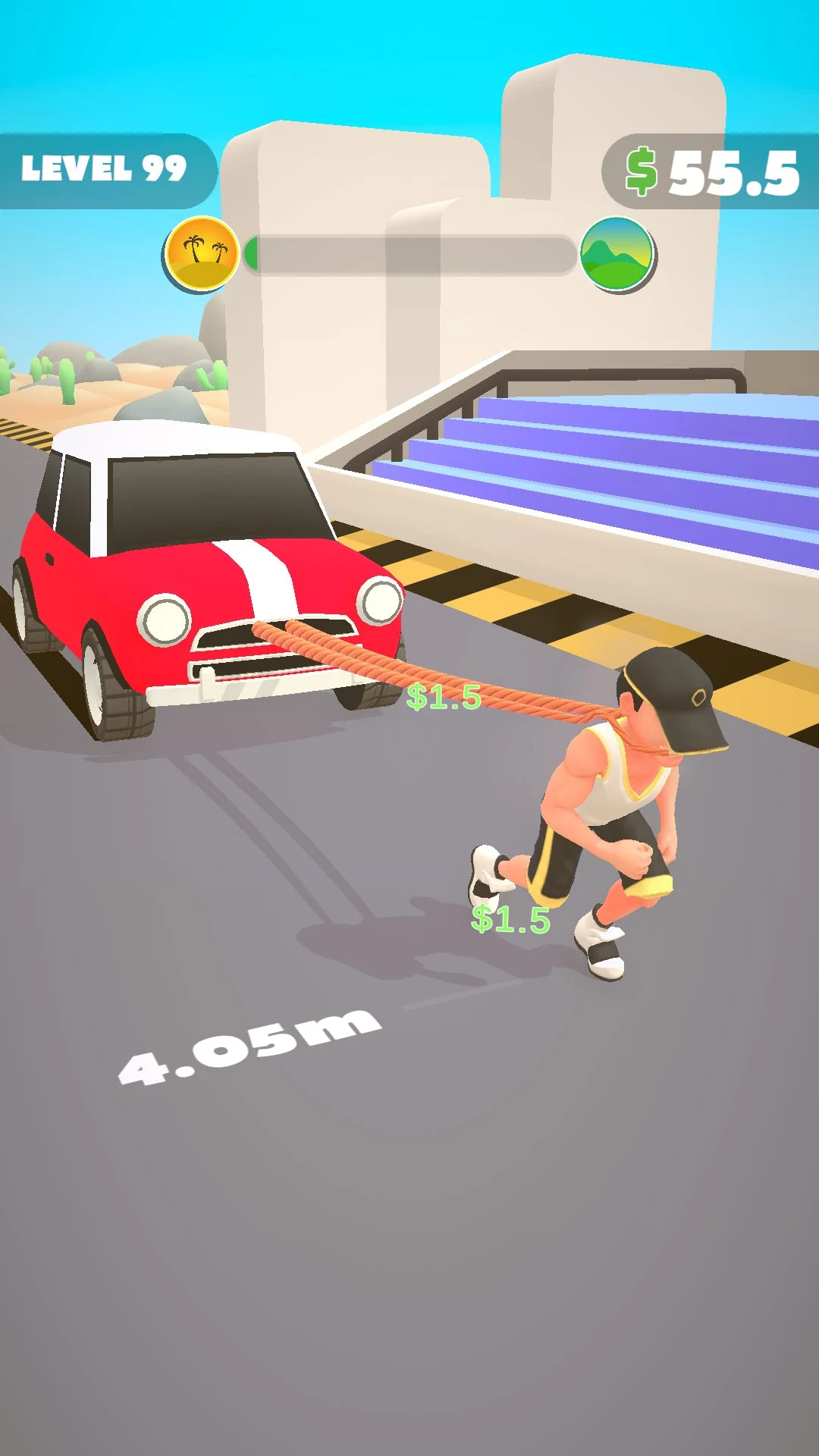 Pull With Mouth! screenshot